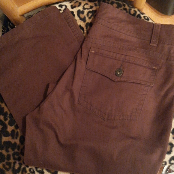 Gloria Vanderbilt Brown Pants Size 8 - Picture 6 of 6